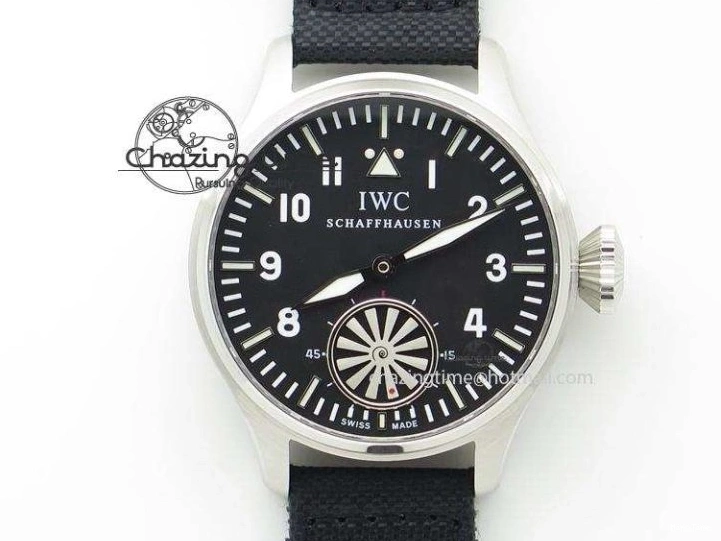 MIROTIME 0719 SoftTouch Mark XVIII Le Petit Prince IW327001 SS MKS 1:1 Best Edition Black Dial On Leather Strap MIYOTA9015 V 7216
